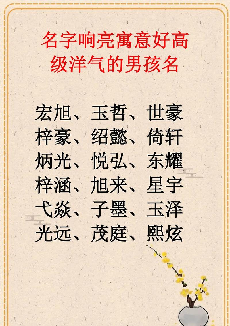 起名字男孩2020年_男孩取名2021年_2020年男孩子取名