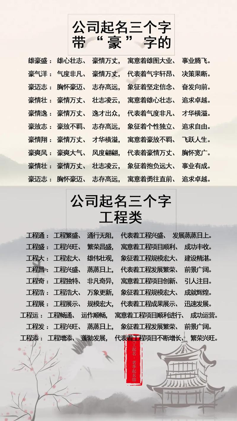 豪字取名的寓意男孩_豪字的男孩取名字寓意_豪字取名的寓意