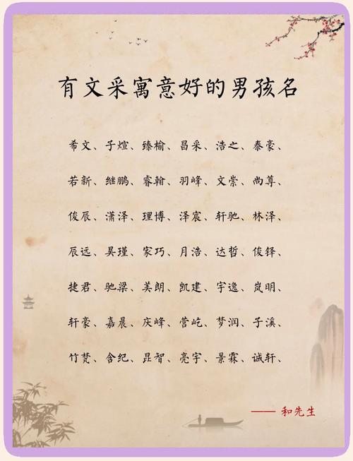 男孩名字寓意_羡取名男孩_女孩名字寓意