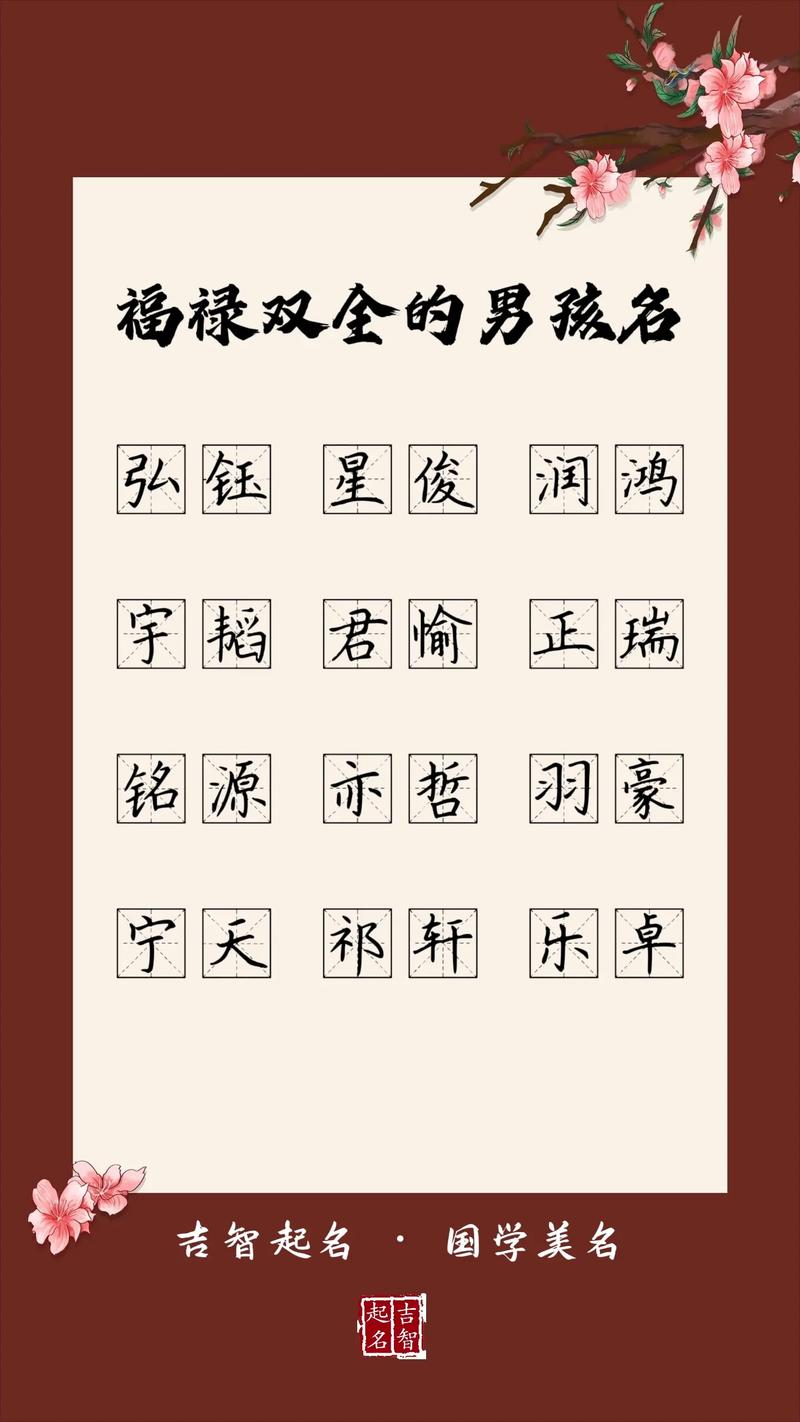 男孩取名文言_洪亮吉祥名字推荐_男孩吉祥起名技巧