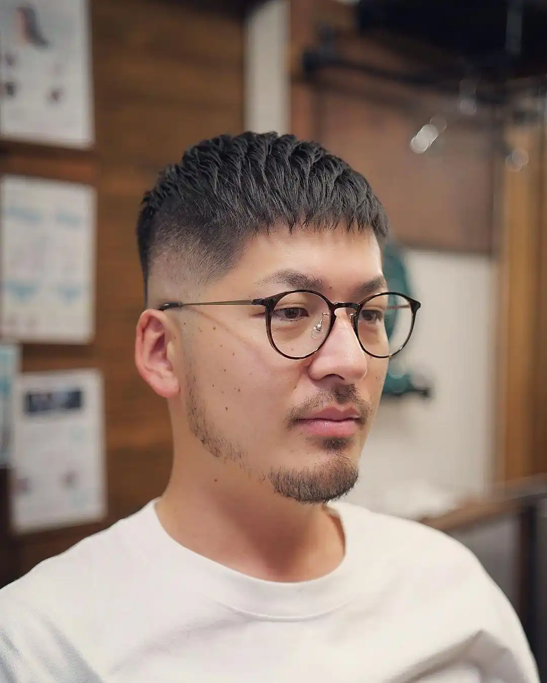 昇取名男孩发型__ 清爽时尚男士发型 