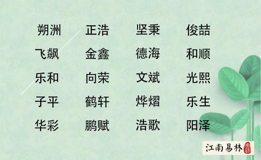 四字宝宝名字_宝宝生辰八字取名_佳字取名男孩名字