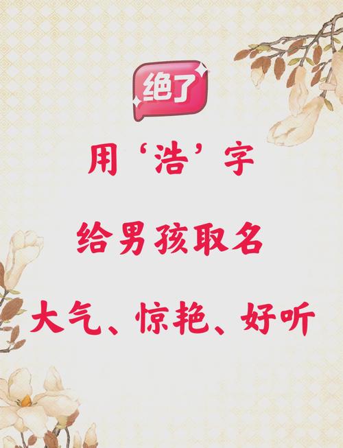 浩字男孩取名推荐_浩姓免费男孩取名男孩_浩字男孩起名含义