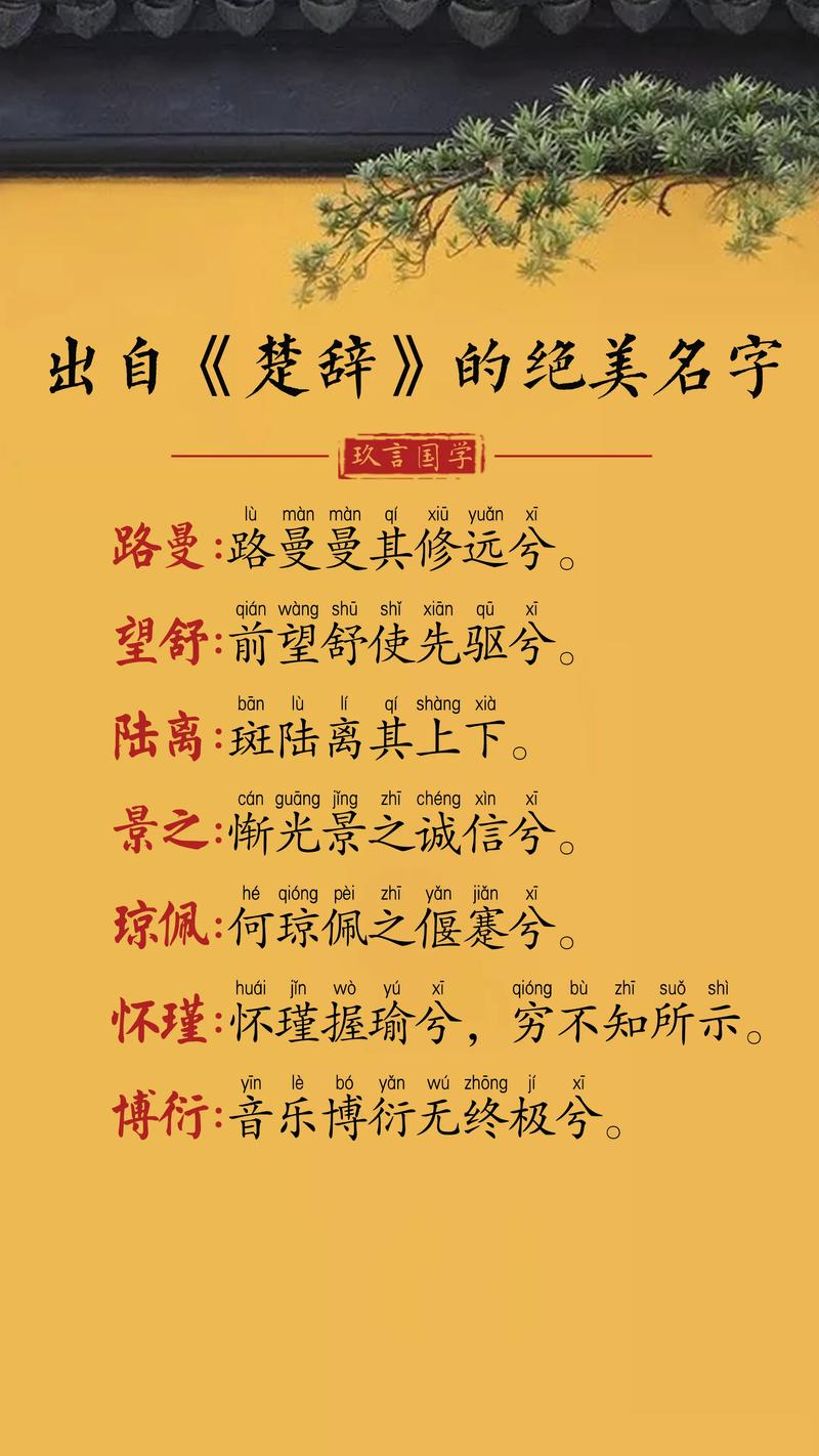 出自楚辞的男孩名字_男孩名字取名_湖北的男孩取名