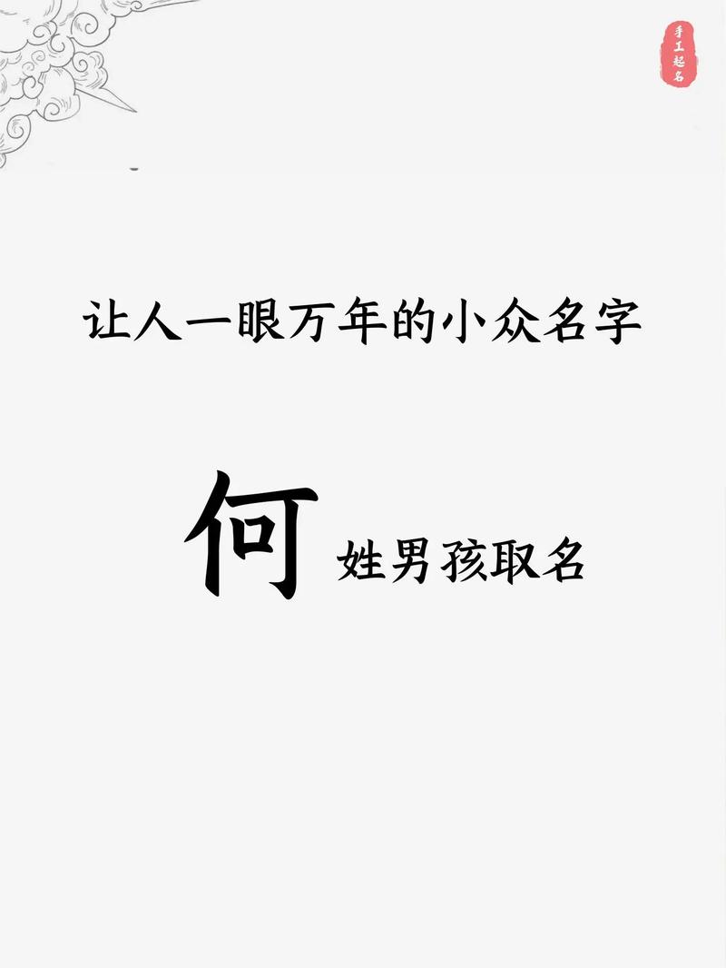 何姓男孩起名常用字_何姓男孩起名方法_翁姓男孩取名大全