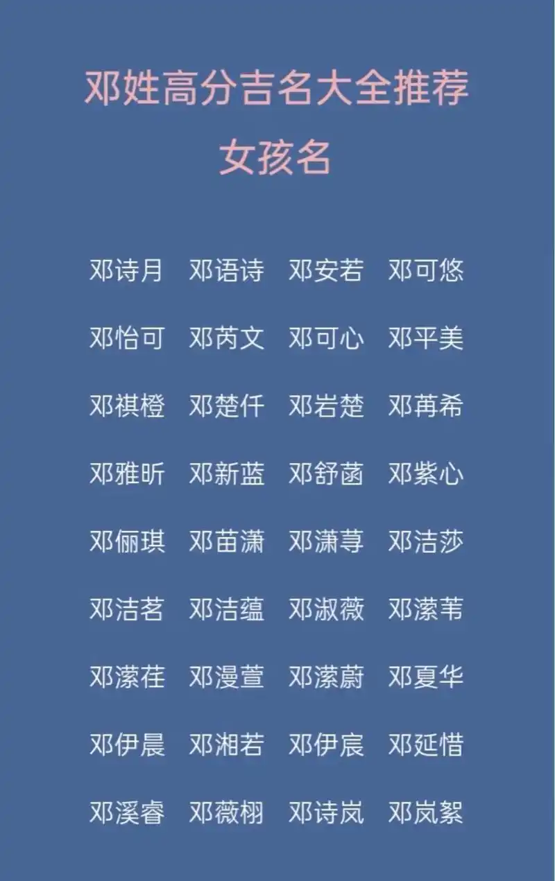 邓姓男宝2025年11月出生 音律和谐名字精选,第1张